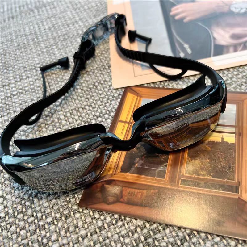 防水防雾游泳眼镜高清便携男女