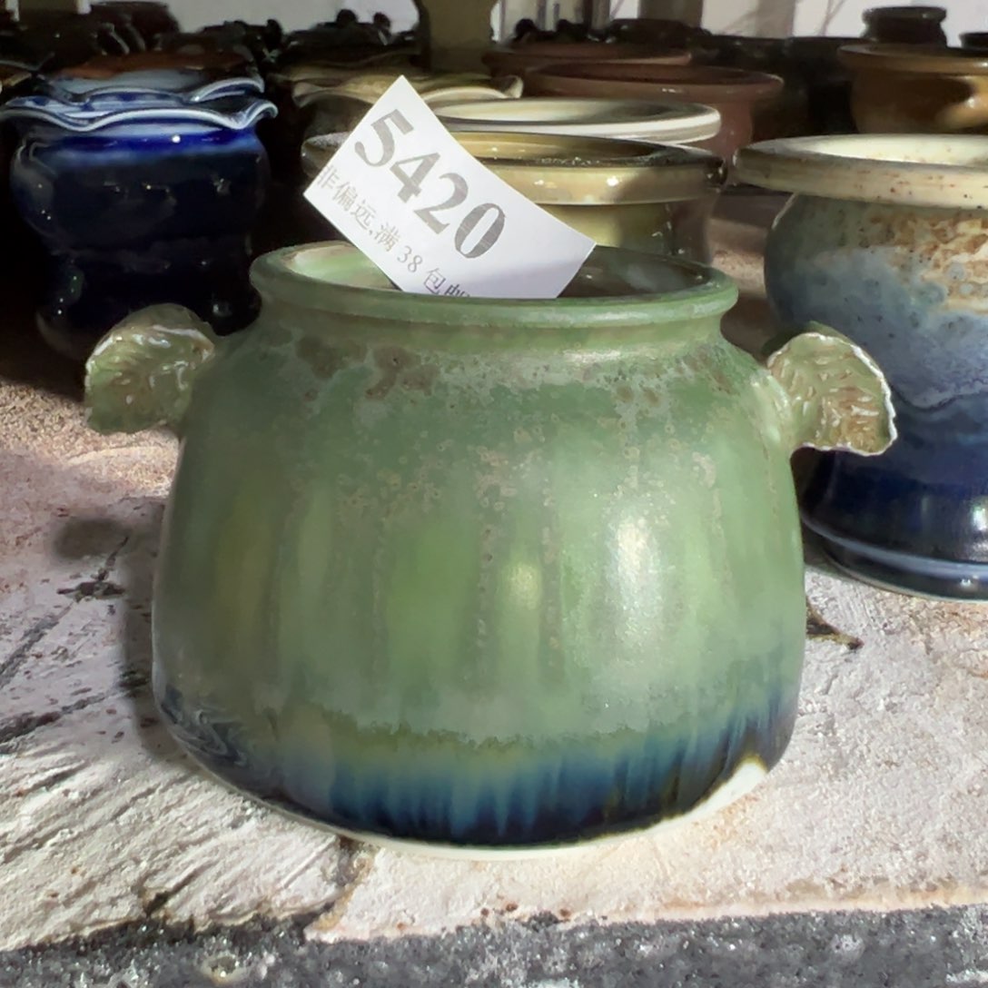 陶瓷景德镇手工花盆