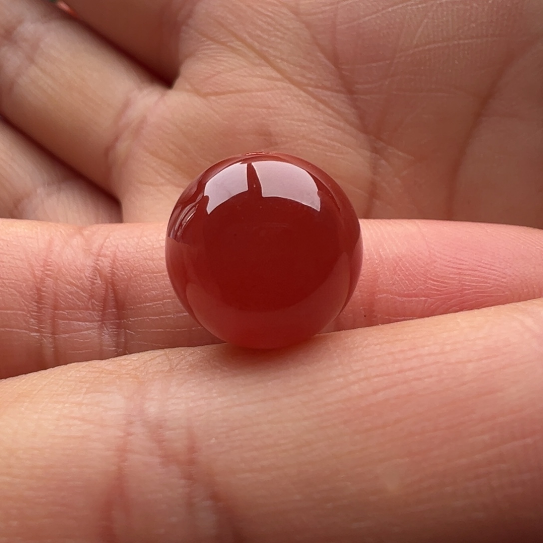 南红玛瑙未镶嵌圆珠13