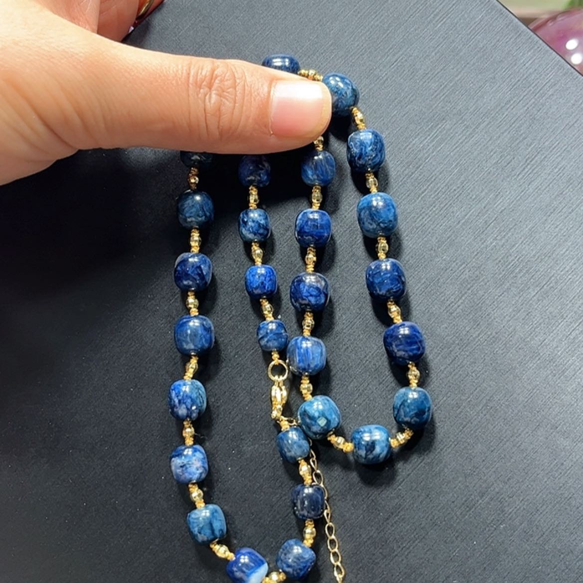 【闪购商品】琉璃配饰隅舒具石老油料21