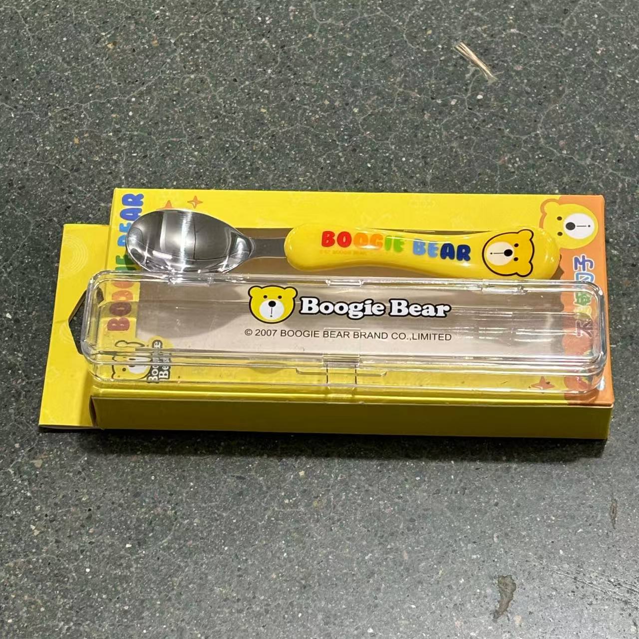 8283卡通不锈钢勺子（学习筷）