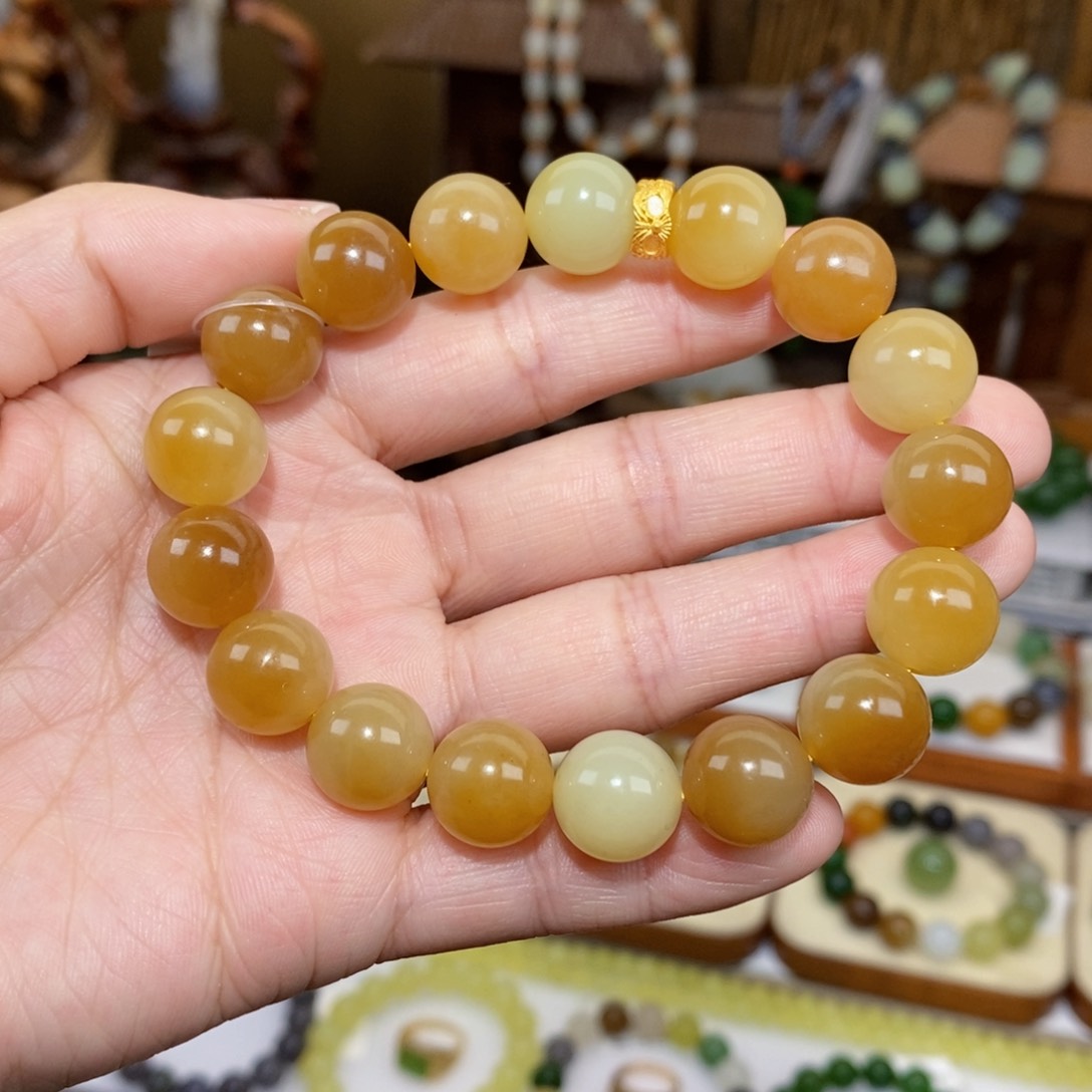 未镶嵌和田玉手串