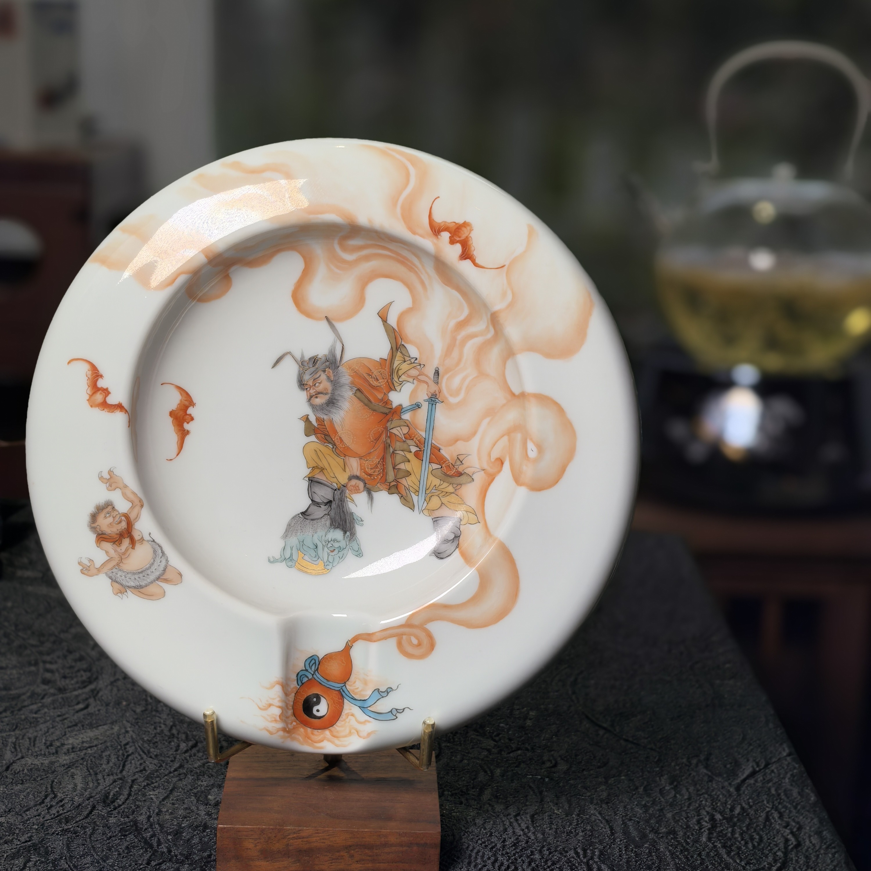 探境钟馗抓鬼雪茄缸