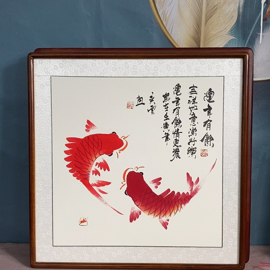 国画带框尺寸62厘米