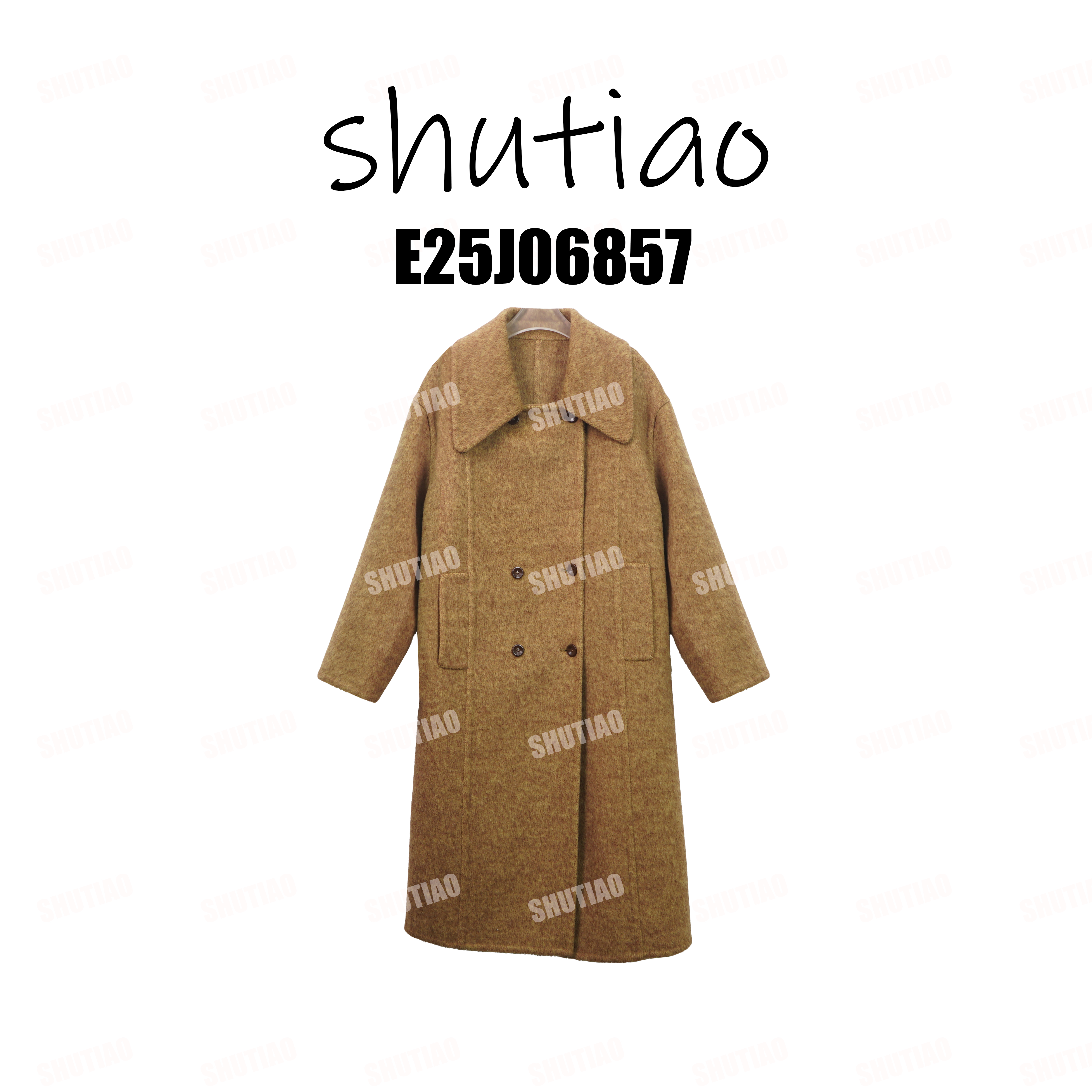【SHUTIAO】2025冬季：新款小众设计款外套E25J06857