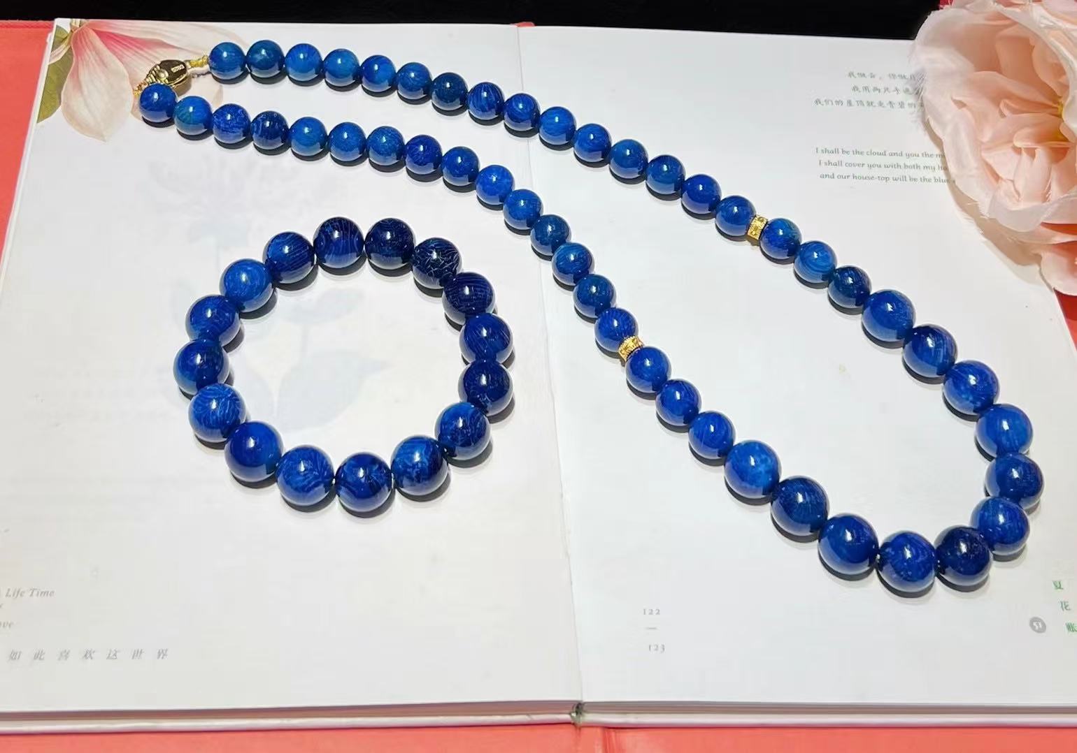 GY1117 蓝色套装塔链 多样性发其一