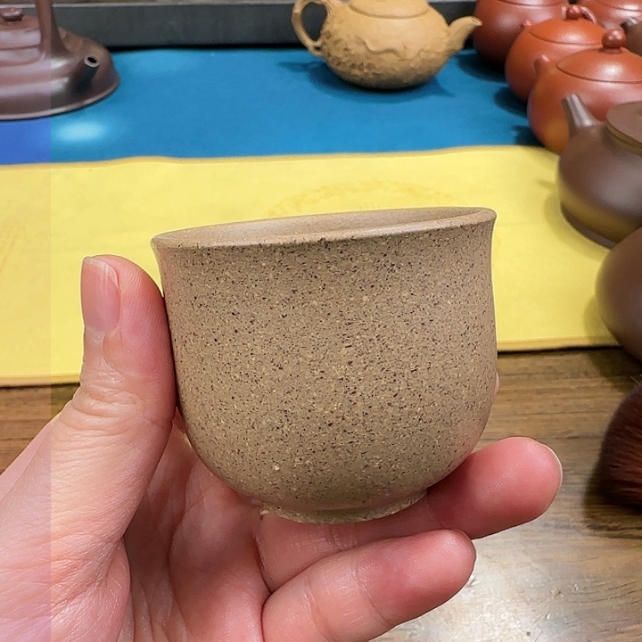 紫砂茶壶段泥品茗杯