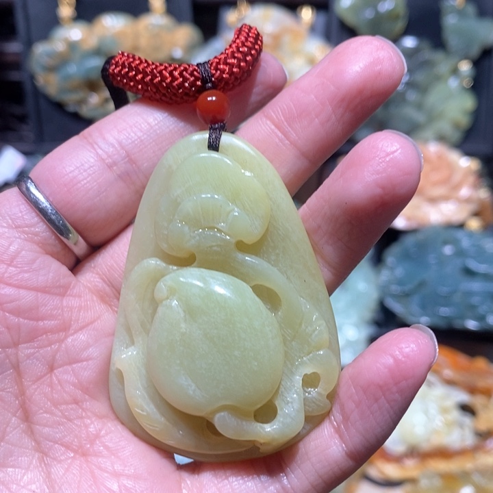 岫玉毛衣链未镶嵌艳*