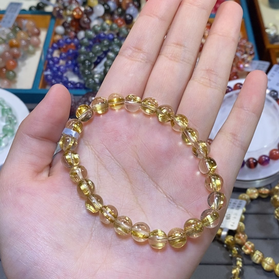 水晶手串未镶嵌手串