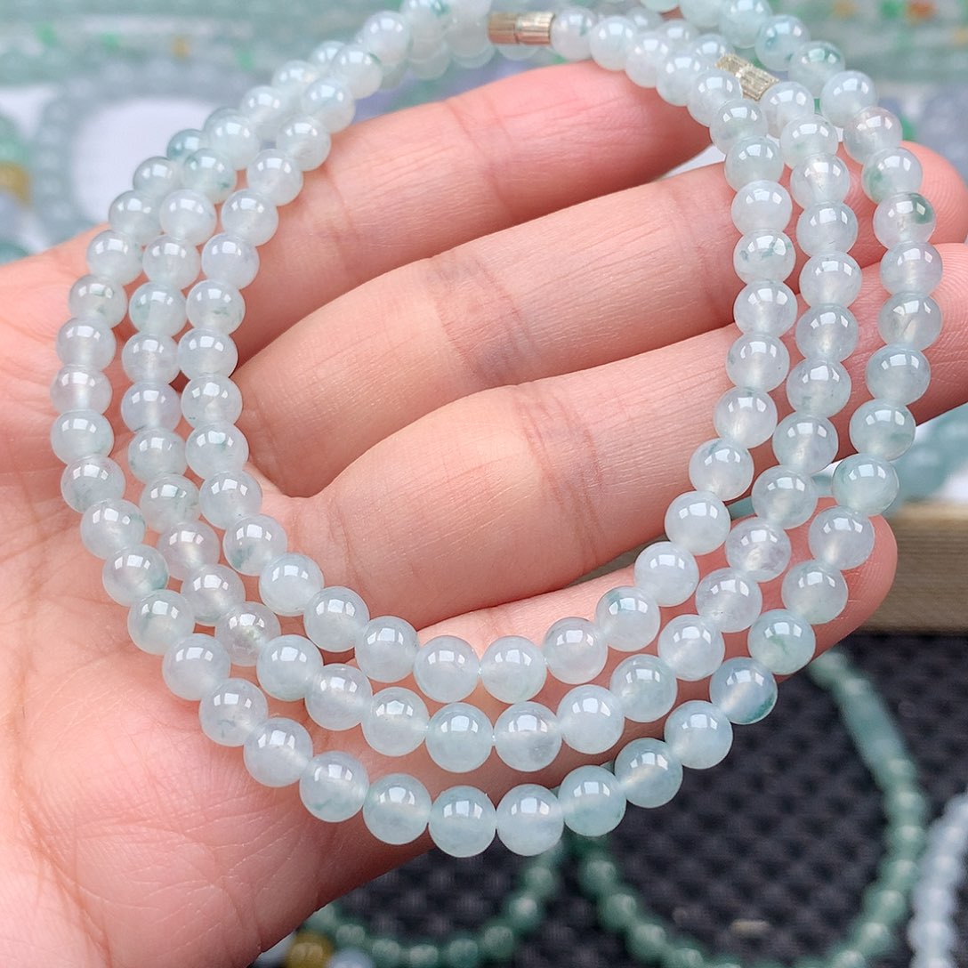 翡翠手链未镶嵌翡翠卡5