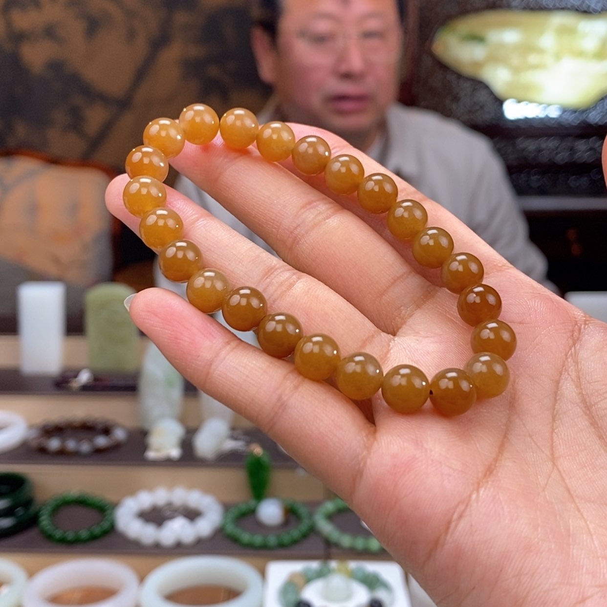 【闪购商品】和田玉手串未镶嵌