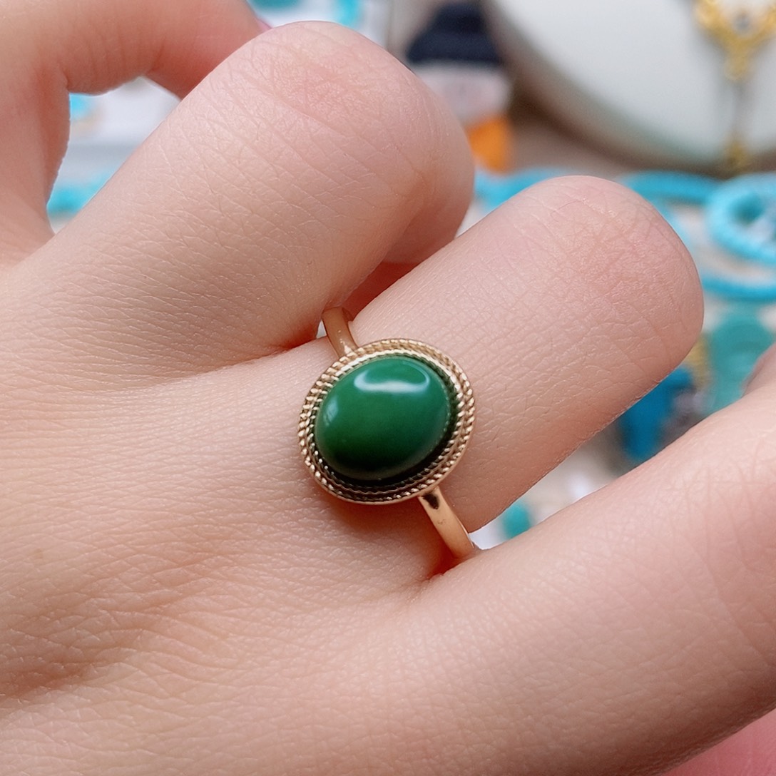 绿松石戒指未镶嵌