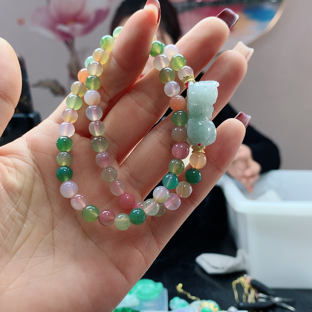 【闪购商品】玛瑙/玉髓手链未镶嵌