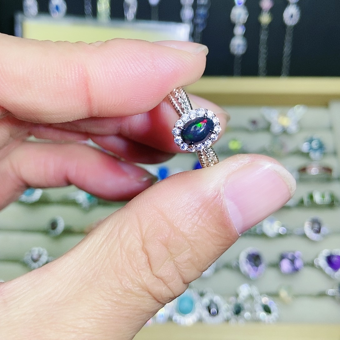 【闪购商品】未镶嵌欧泊戒指