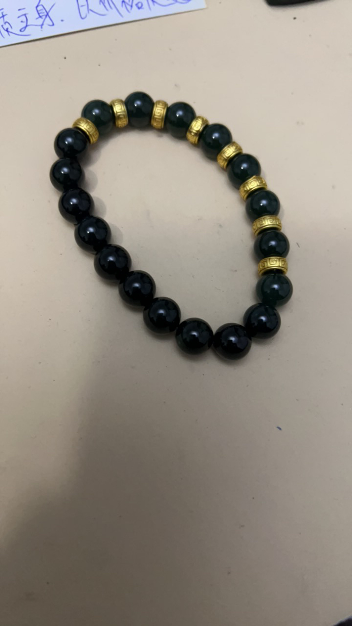 天然翡翠a货墨翠