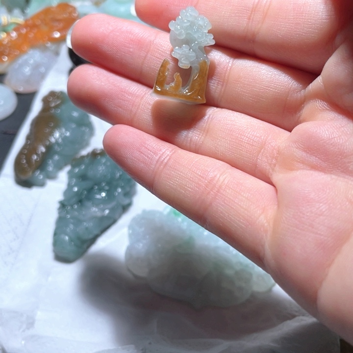 【闪购商品】翡翠颈饰未镶嵌天然翡翠