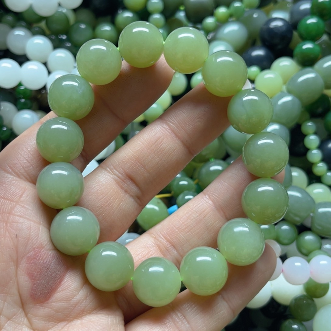 和田玉手链未镶嵌