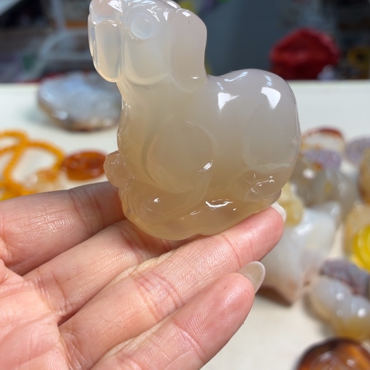 玛瑙/玉髓未镶嵌吊坠(不含链)