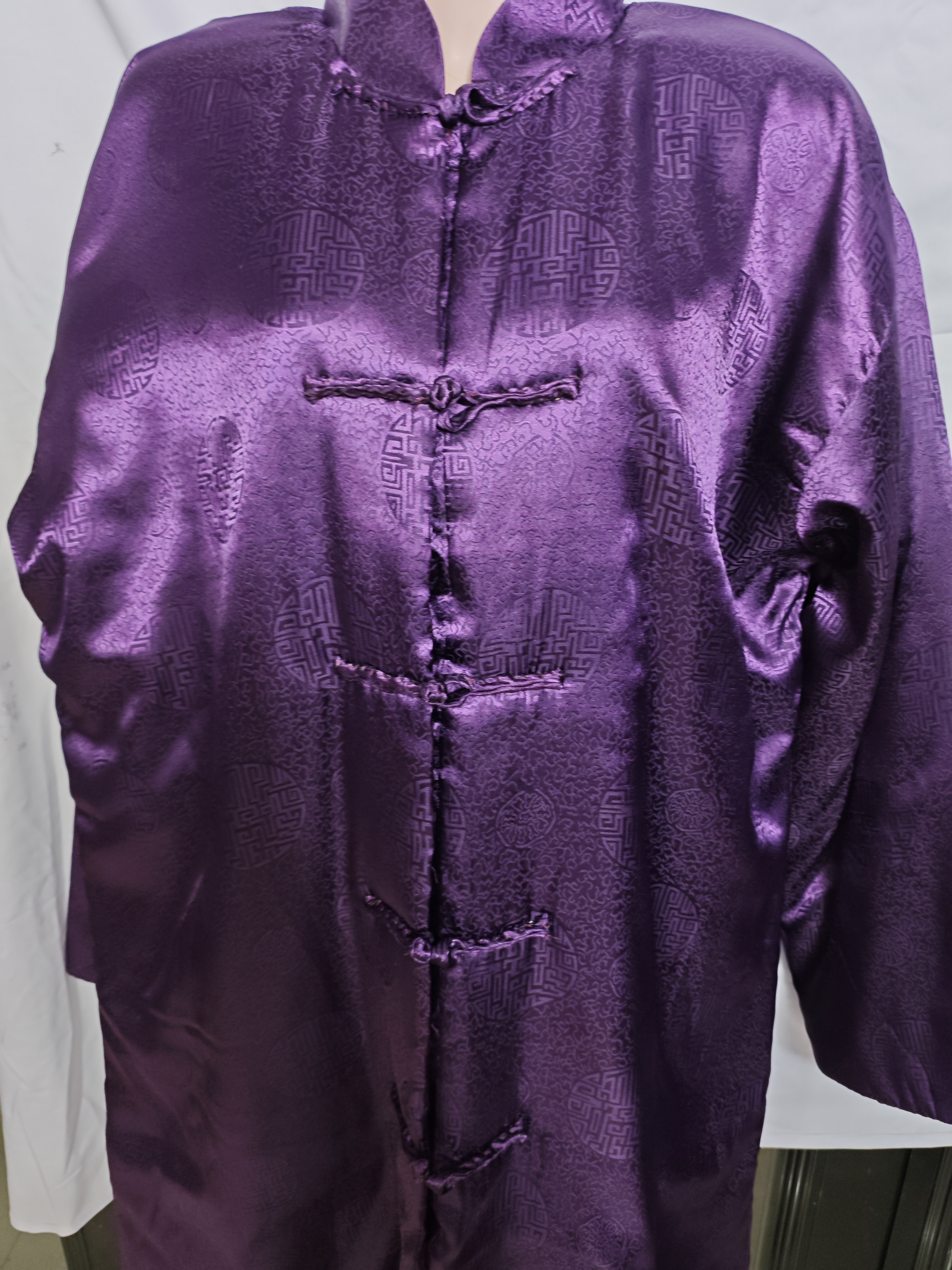 高裆男式寿服七件套中式