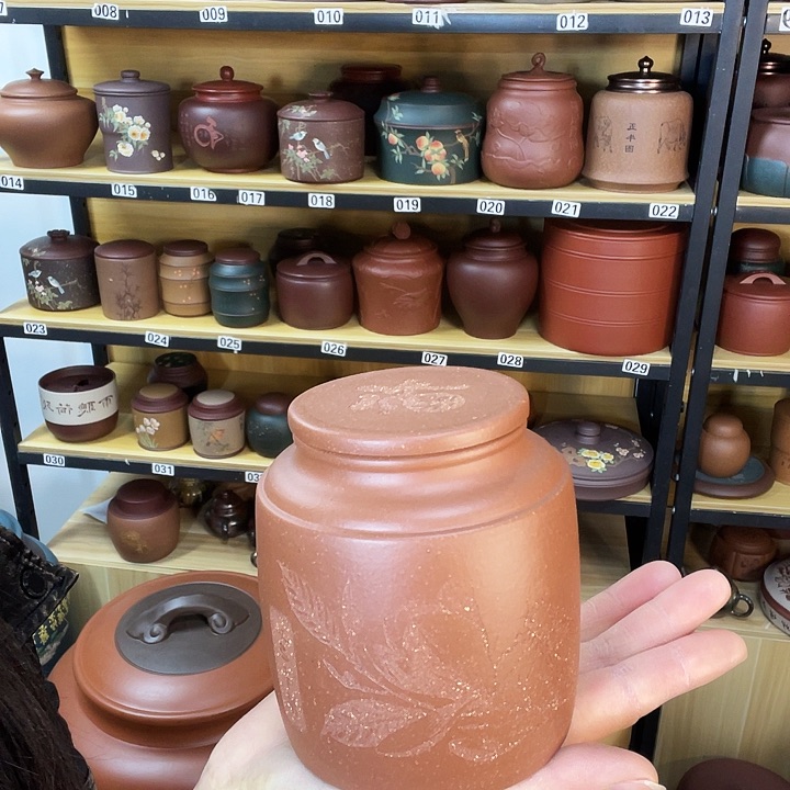 紫砂茶叶罐紫砂茶叶罐