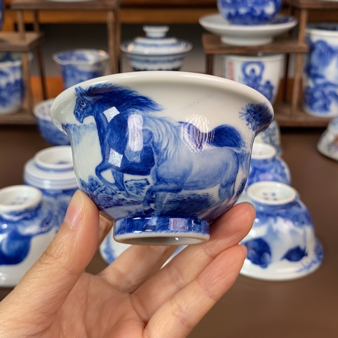 景德镇陶瓷手工手绘