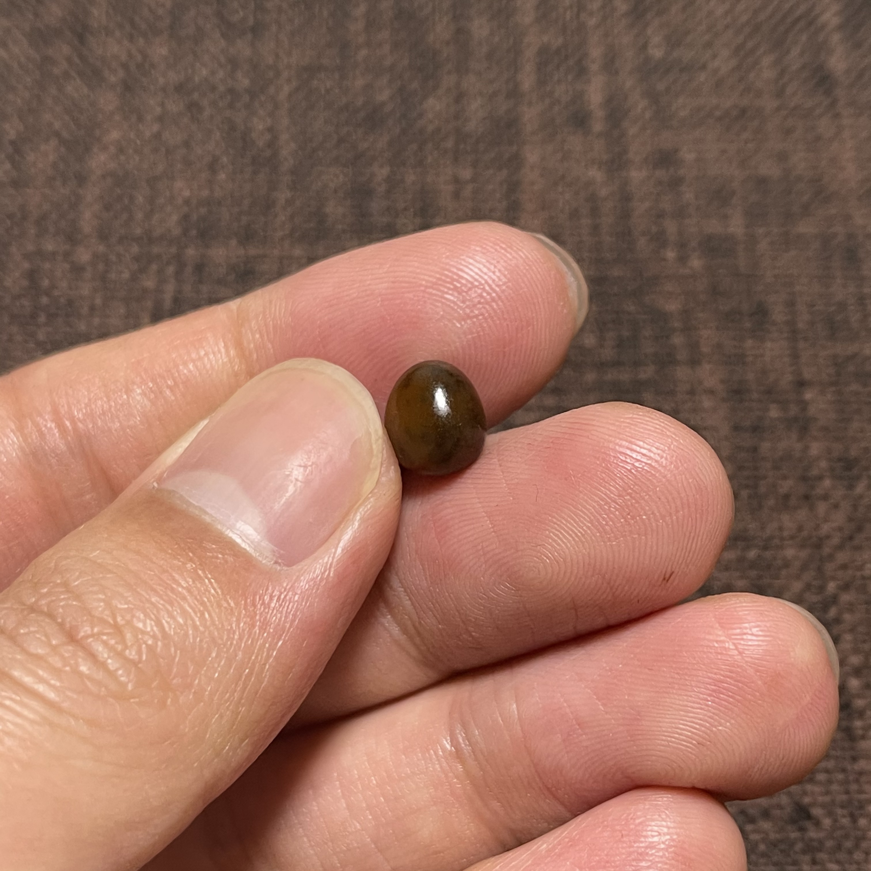和田玉黄沁原石戒面手串籽顶珠隔珠项链籽手绳多宝配饰搭配车挂润