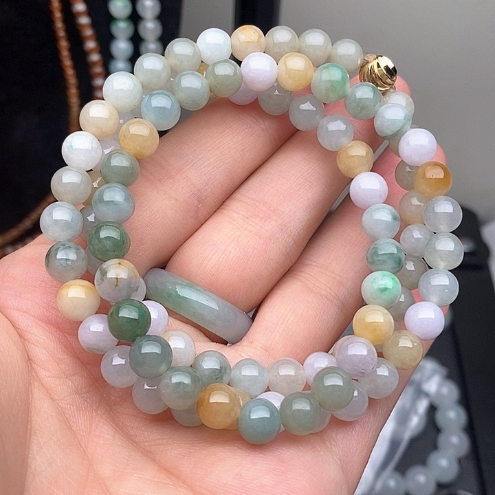 定制翡翠未镶嵌卡7.6