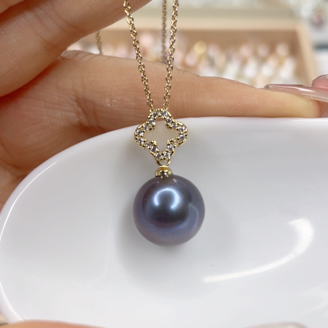 淡水珍珠未镶嵌吊坠(赠链)