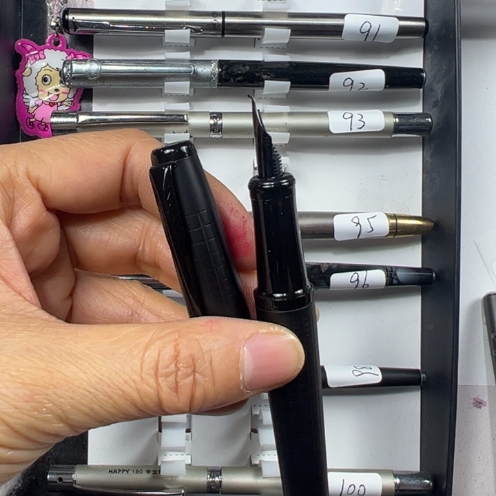 便携式依人901黑武士美工弯尖