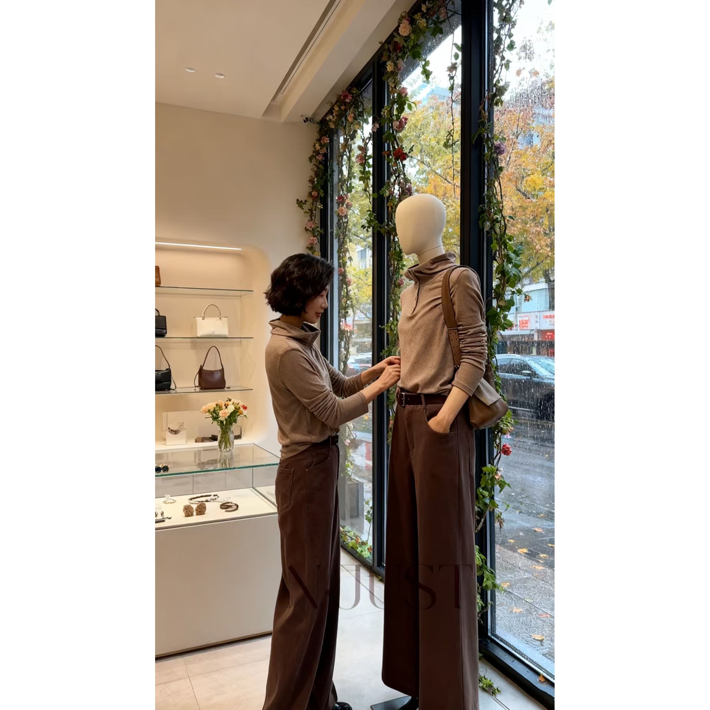 【自由感】时尚百搭气质叠穿打底套头长袖秋冬T恤女