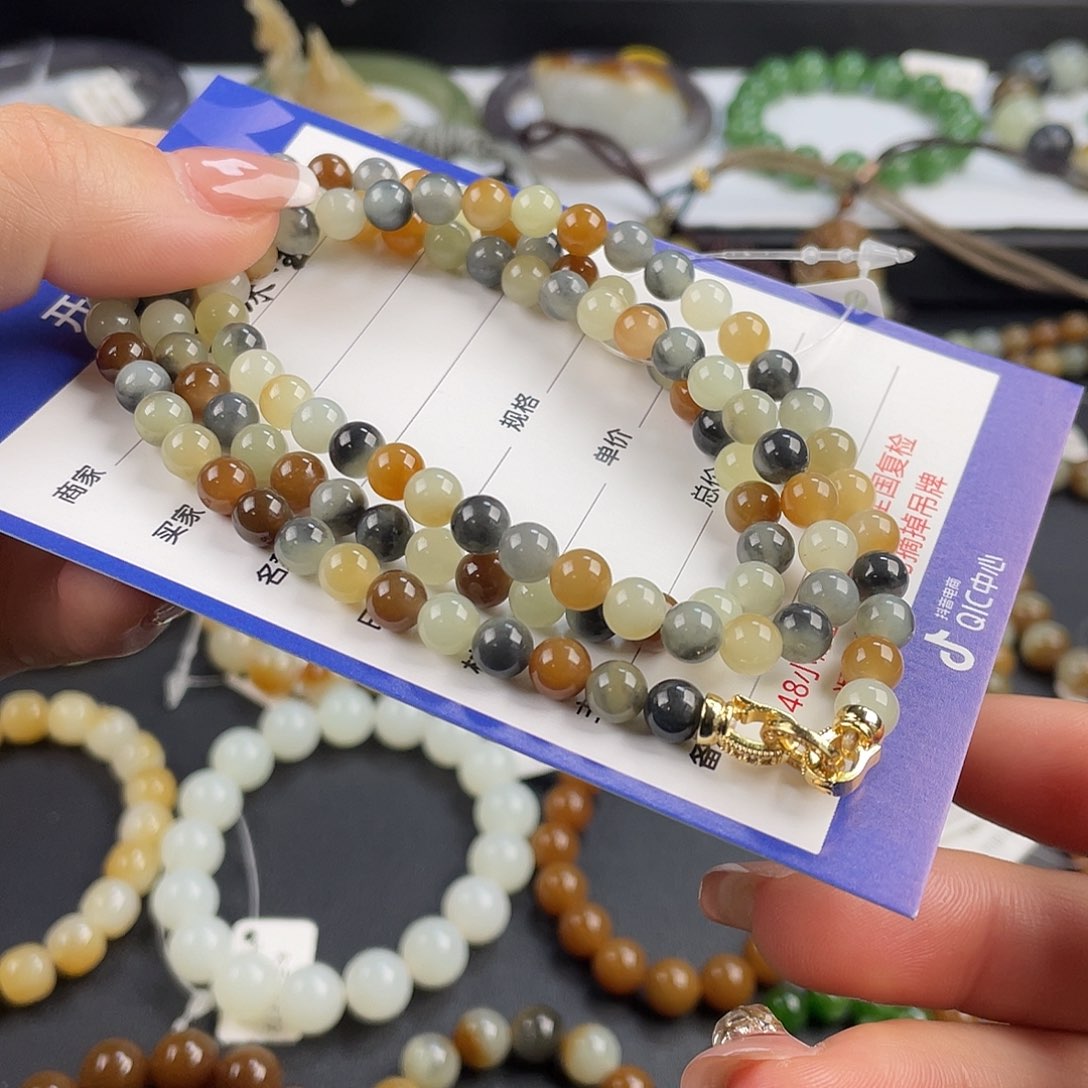 和田玉手链未镶嵌