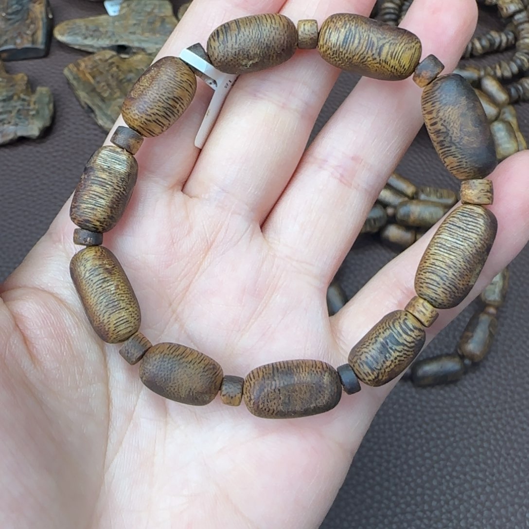 木奇楠淳化老料留疤随型9mm