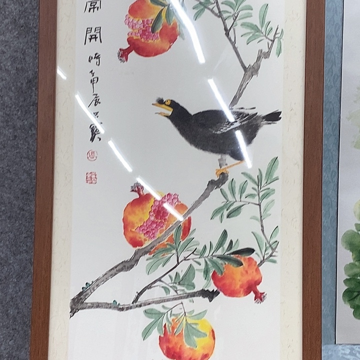 国画刘国华手绘作品1111