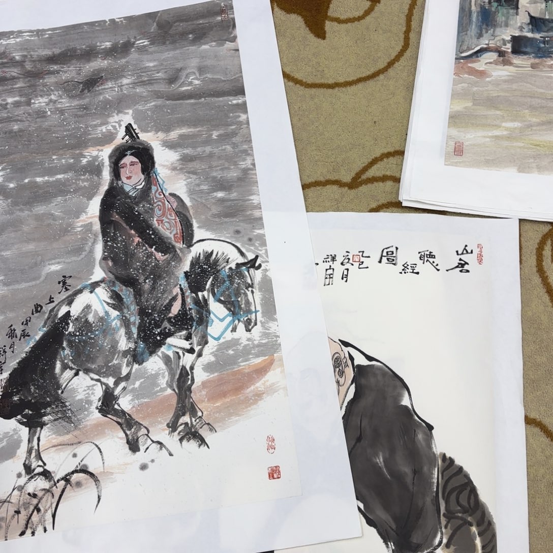 哈***哈国画李欣李欣李欣主播