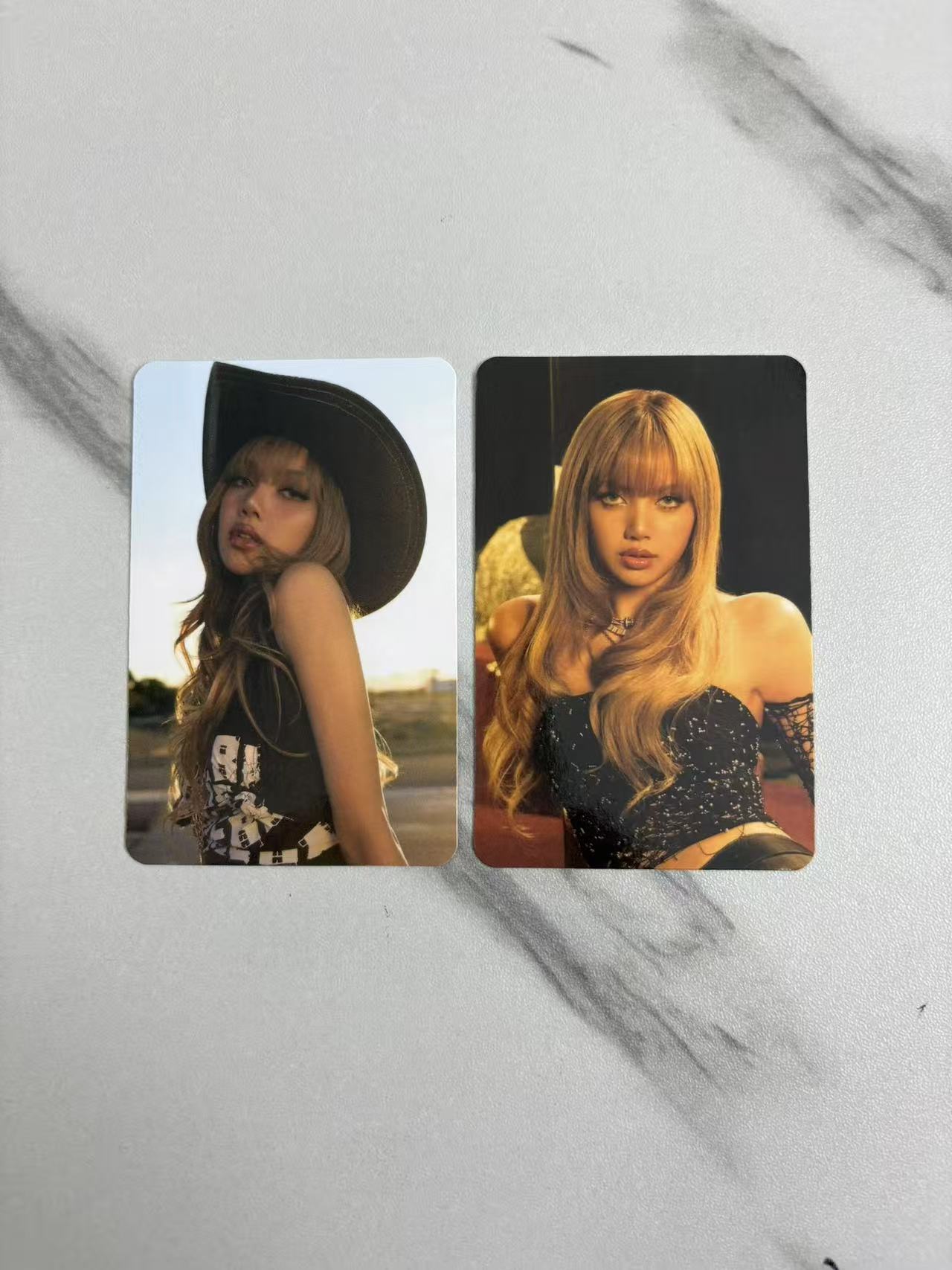 【官正版】blackpink墨高阳演唱会会员卡zone卡Lisa 牛仔莎金发莎