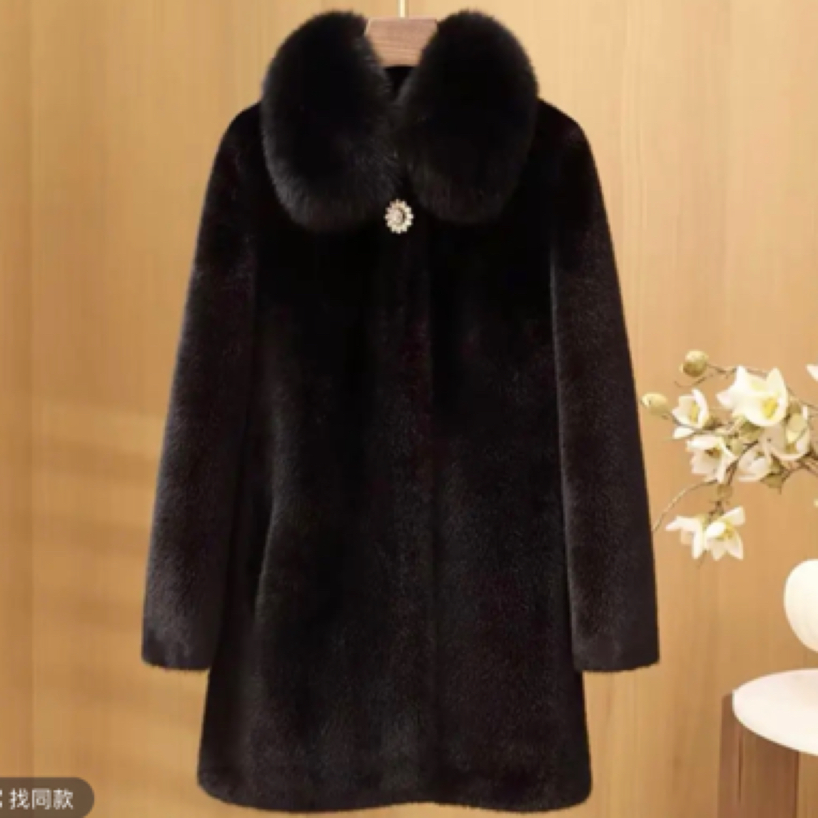 冬季妈妈款加厚保暖外套