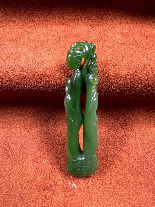 和田玉碧玉古代仕女