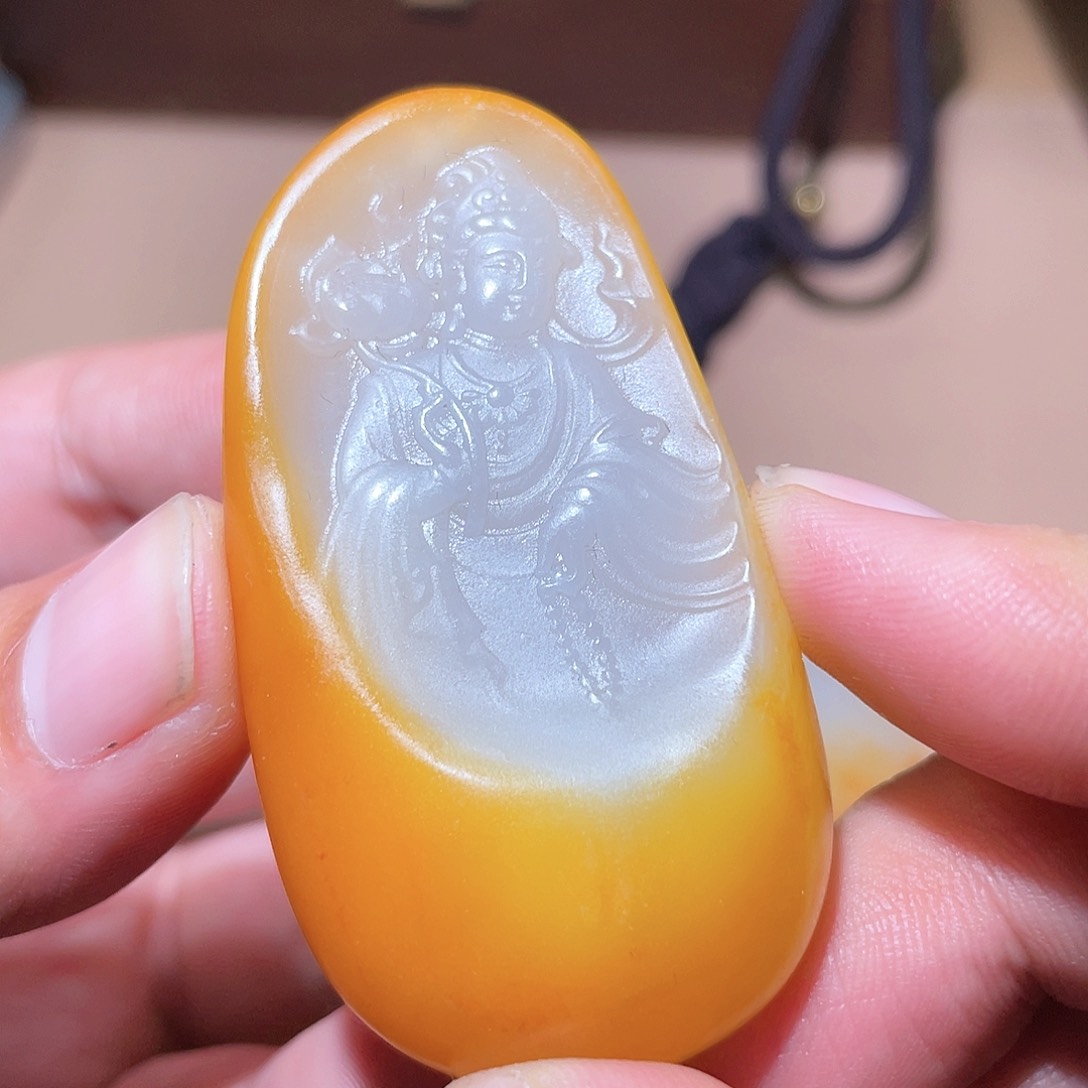 和田玉颈饰未镶嵌A7