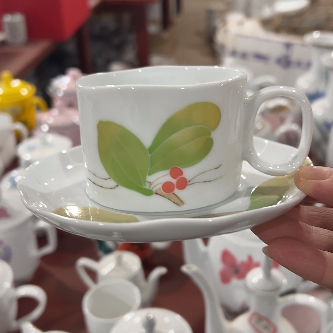 醴陵瓷直播供货基地手绘，红官窑180