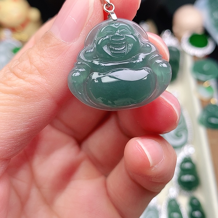 颈饰未镶嵌翡翠吊坠