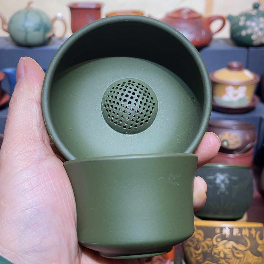 原矿紫砂手工主人杯
