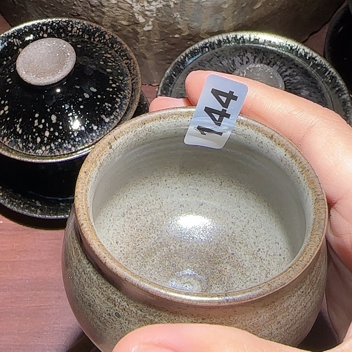 茶盏琢泥窑建盏柴烧