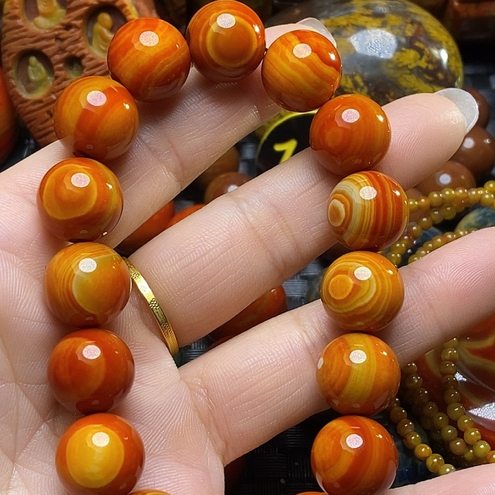 无***叔玛瑙/玉髓未镶嵌颈饰