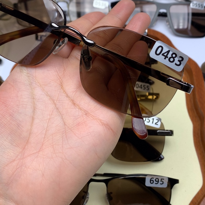 一体款无框茶水晶0483