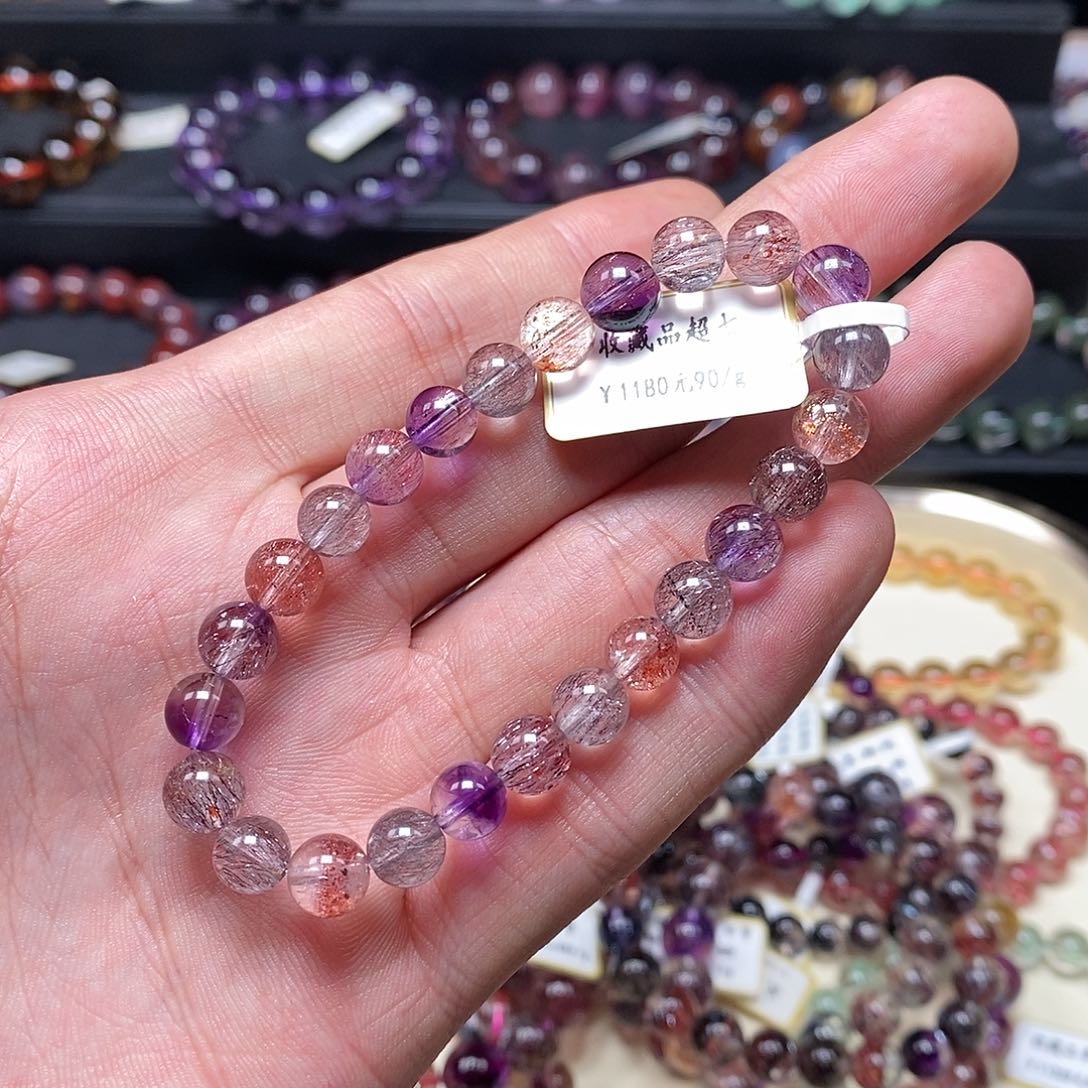 水晶手串未镶嵌?****y手串7.7