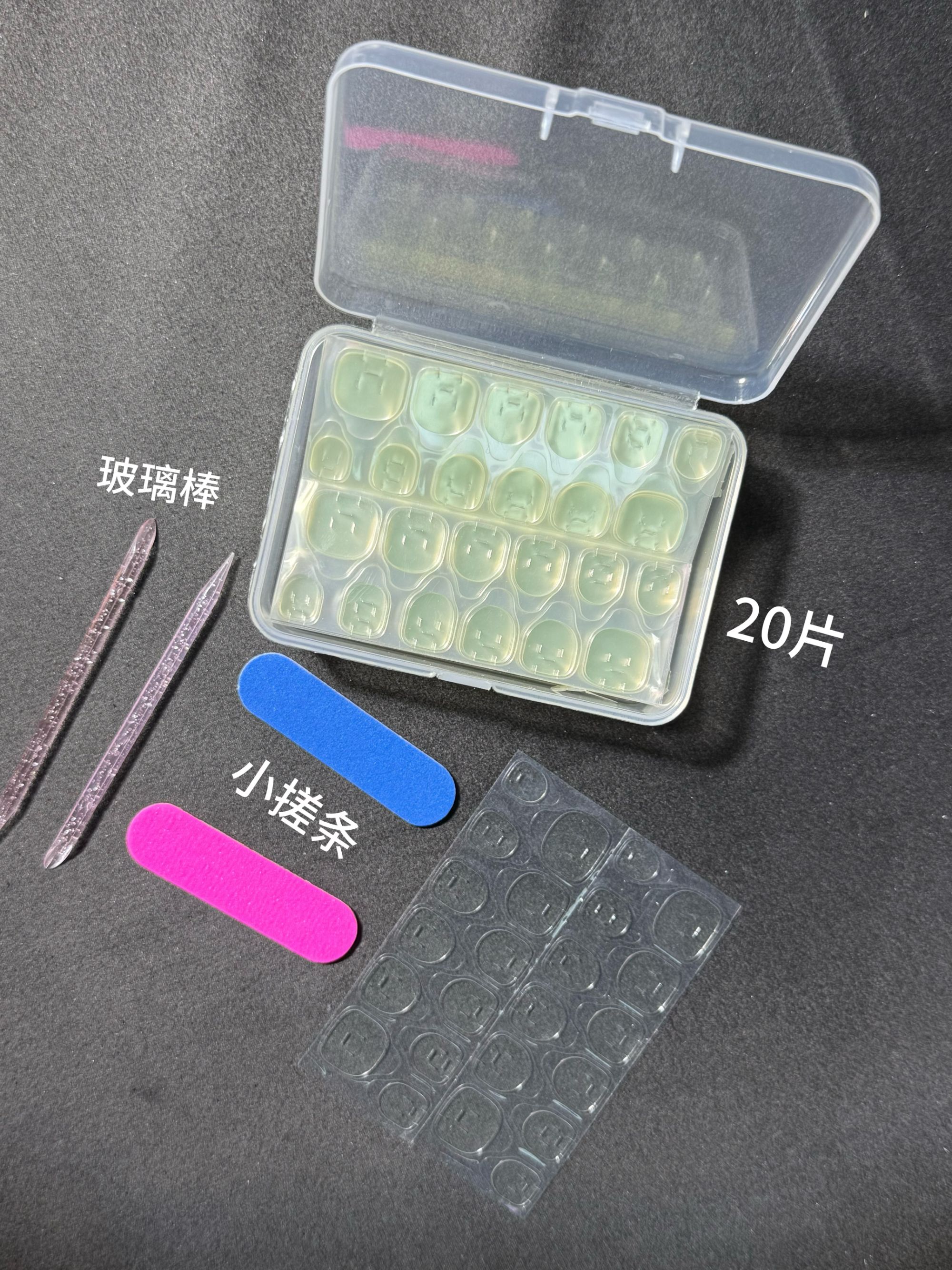 穿戴甲专用持久牢固果冻胶甲片粘合胶不伤手