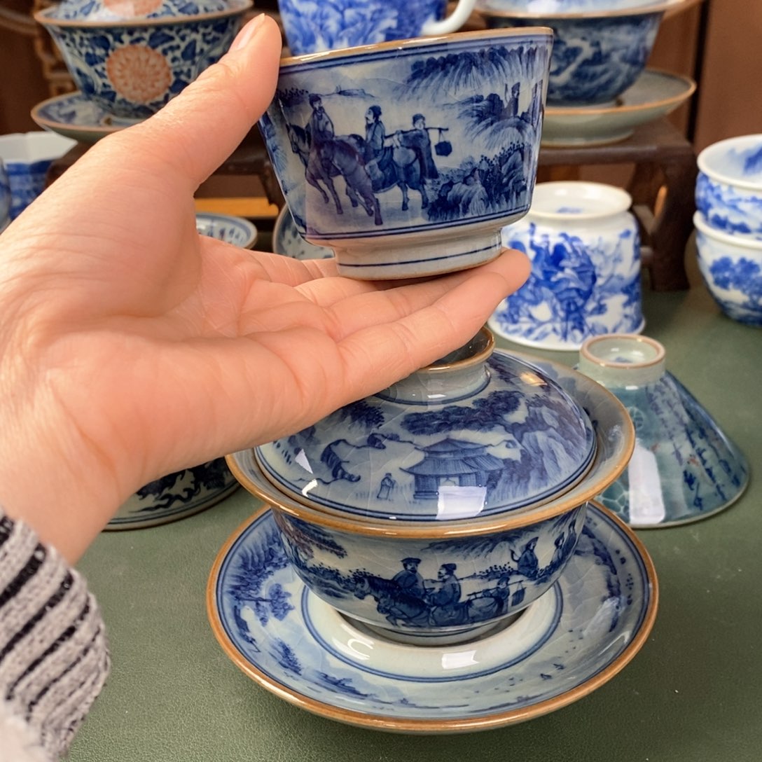 杯清*…景德镇陶瓷手工手绘