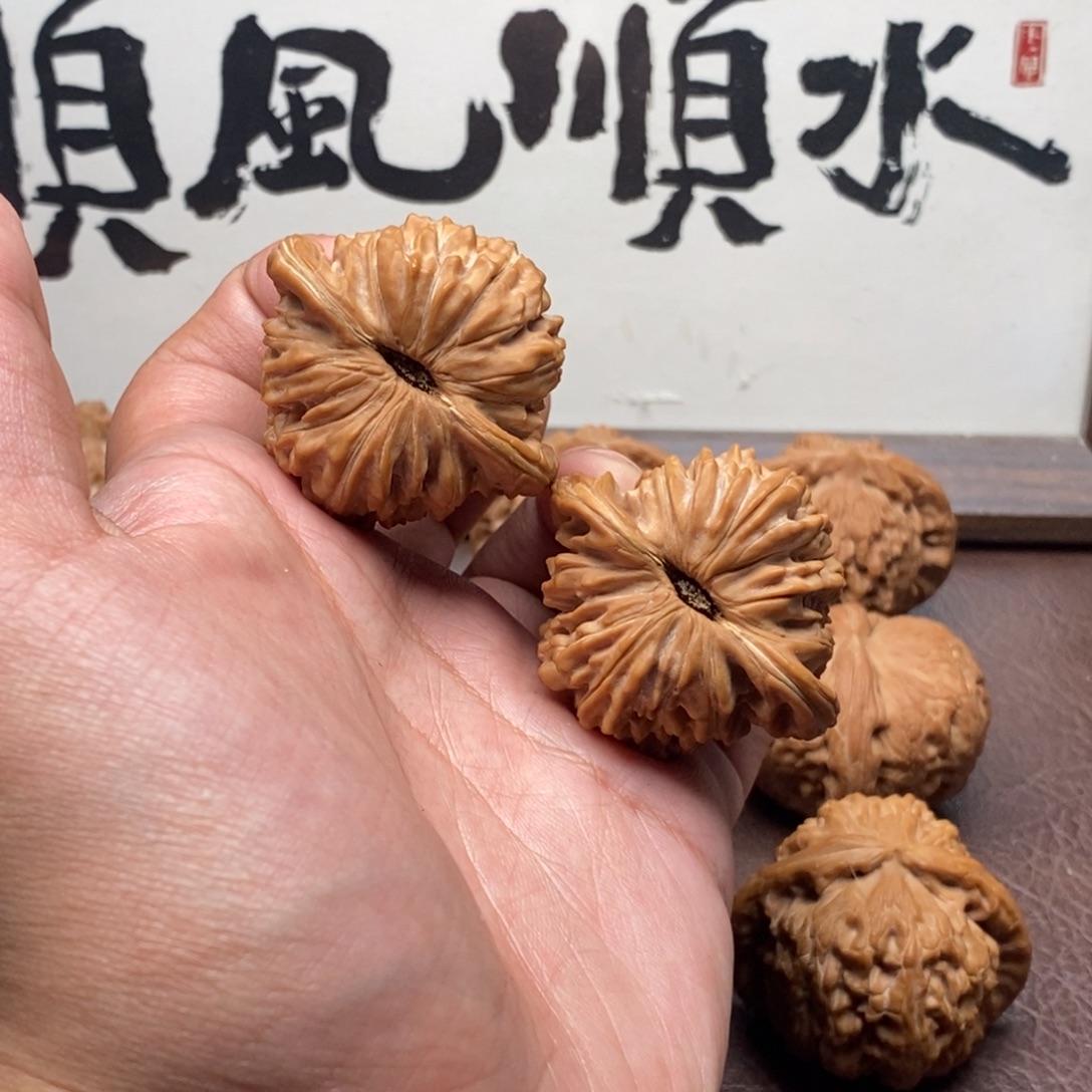 文玩核桃吊坠全品无修蓟县小楼王43