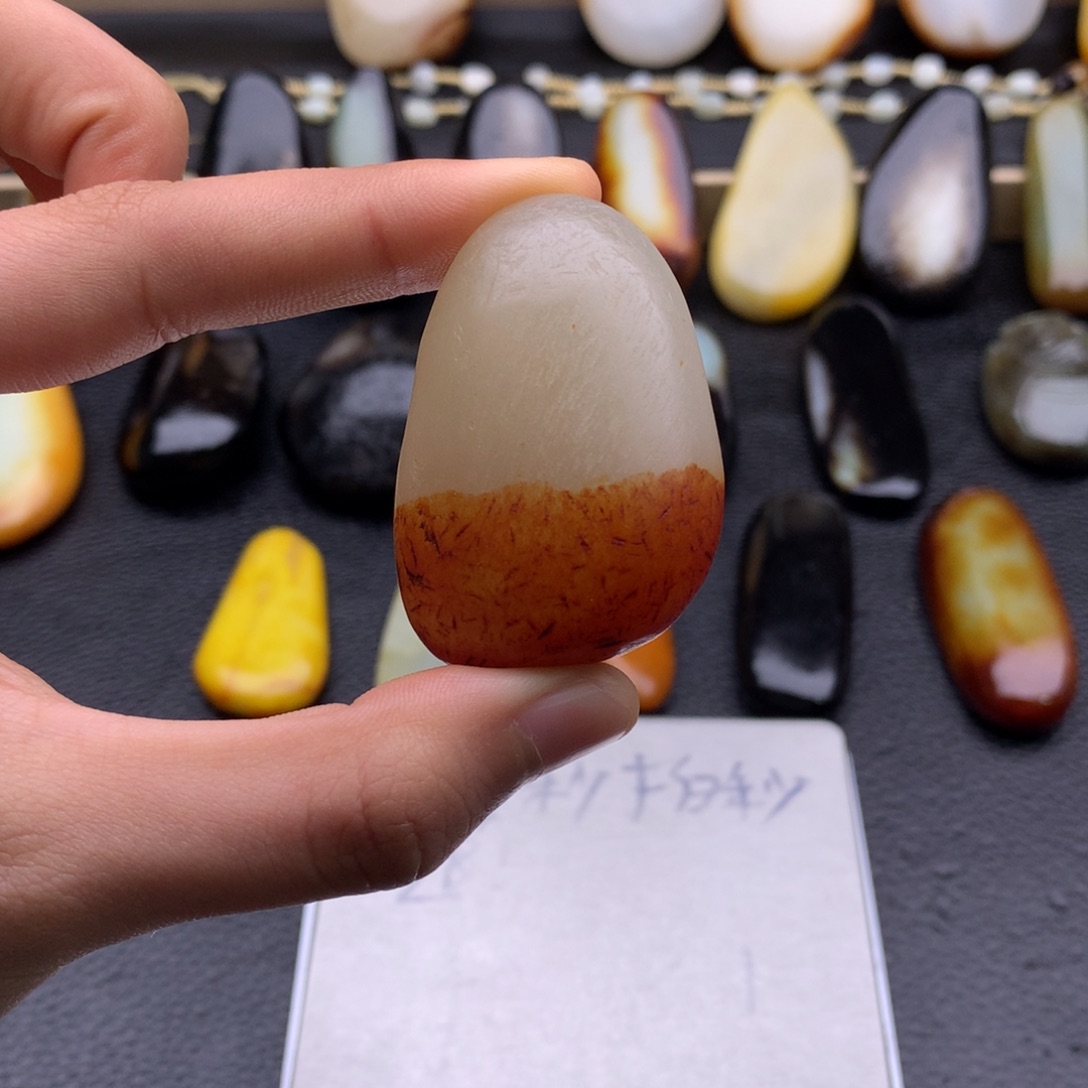 和田玉挂件未镶嵌庞*