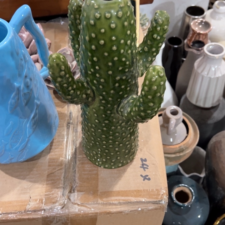 陶瓷花瓶摆件外贸出口微瑕捡漏